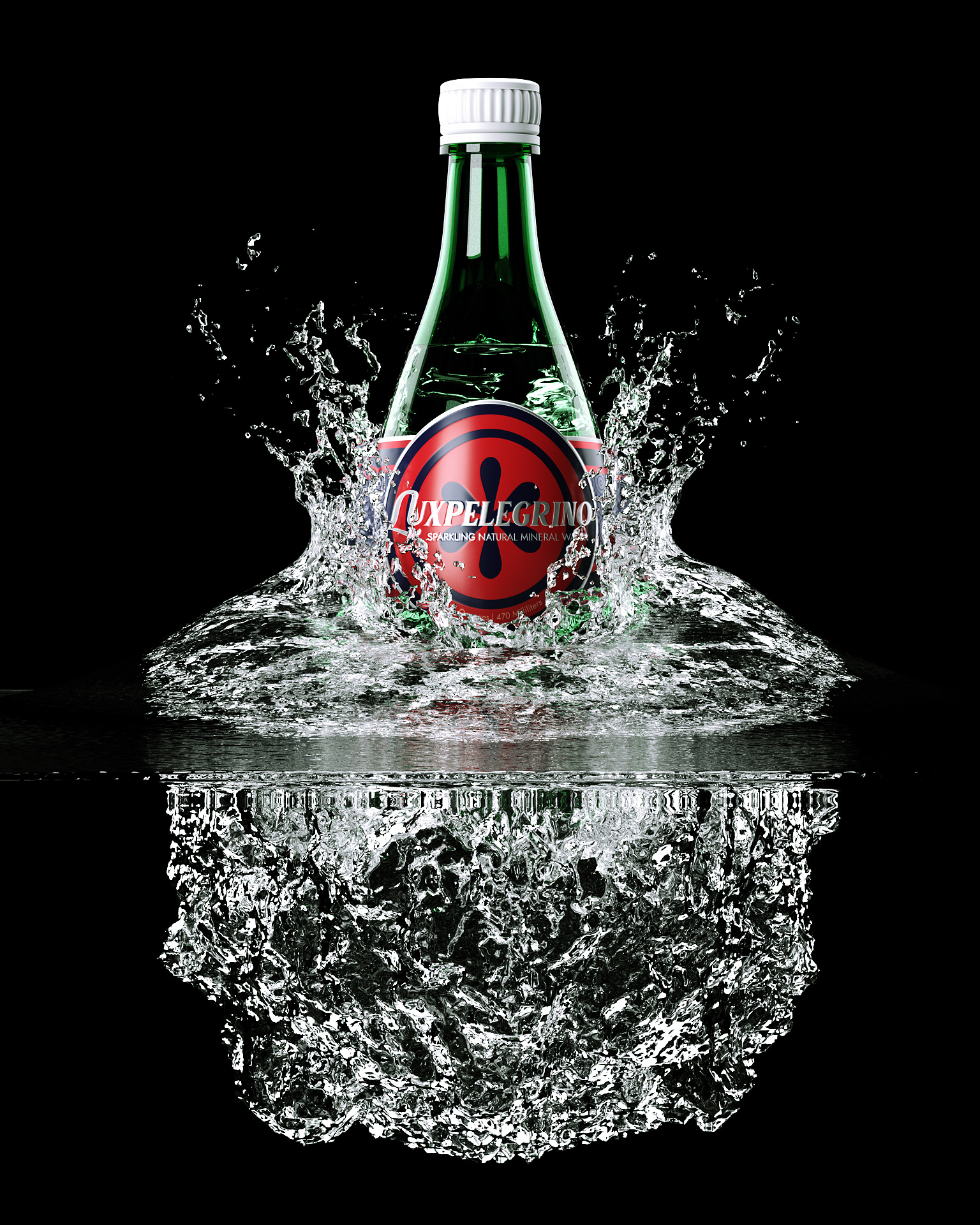 Pelegrino with Alternative Water